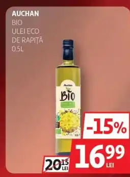 Auchan Auchan Bio ulei eco de rapită Ofertă