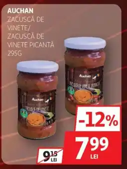 Auchan Auchan zacuscă de vinete/ zacuscă de vinete picantă Ofertă