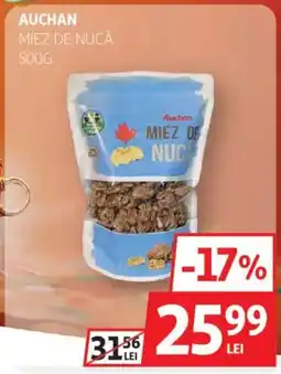 Auchan Auchan miez de nucă Ofertă