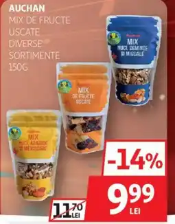 Auchan Auchan mix de fructe uscate Ofertă