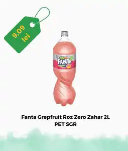 Remarkt Fanta Grepfruit Roz Zero Zahar Ofertă