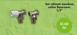 Leroy Merlin Set robineti mecanici coltar Reecomer 1/2 " Ofertă