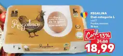 Kaufland REGALINA Ouă categoria L Ofertă