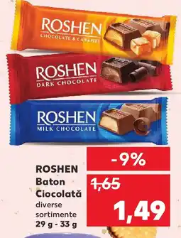 Kaufland ROSHEN Baton Ciocolată Ofertă