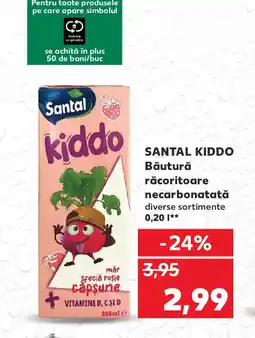 Kaufland SANTAL KIDDO Băutură răcoritoare necarbonatată Ofertă