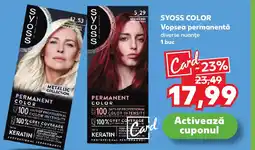 Kaufland SYOSS COLOR Vopsea permanentă Ofertă