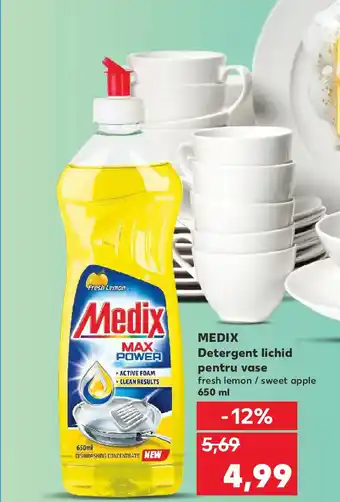 Kaufland MEDIX Detergent lichid pentru vase Ofertă