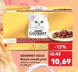 Kaufland GOURMET GOLD Hrană umedă pisici Ofertă