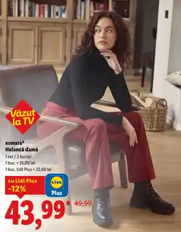 Lidl esmara Helancǎ damă Ofertă
