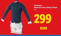 Lidl Cleanmaxx Aparat de călcat cămăși și bluze Ofertă