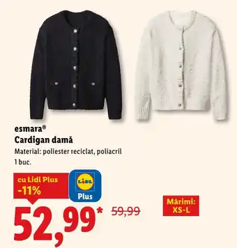 Lidl esmaraⓇ Cardigan damă Ofertă