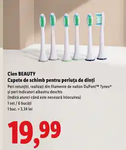 Lidl Cien BEAUTY Capete de schimb pentru periuța de dinți Ofertă