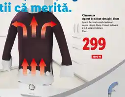 Lidl Cleanmaxx Aparat de călcat cămăși și bluze Ofertă