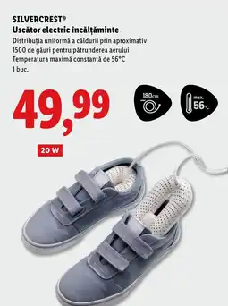 Lidl SILVERCRESTⓇ Uscător electric încălțăminte Ofertă