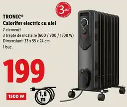 Lidl TRONIC® Calorifer electric cu ulei Ofertă