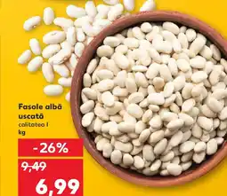 Kaufland Fasole albă uscată calitatea Ofertă