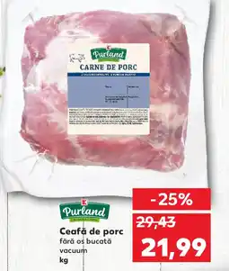 Kaufland Ceafă de porc Ofertă