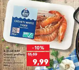Kaufland K-BLUE BAY Creveţi prefierţi Ofertă