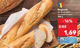 Kaufland Baghetă din făină albă proaspăt coaptă Ofertă