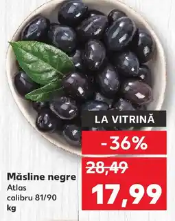 Kaufland Măsline negre Ofertă