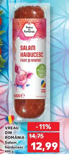 Kaufland VREAU DIN ROMÂNIA Salam haiducesc Ofertă