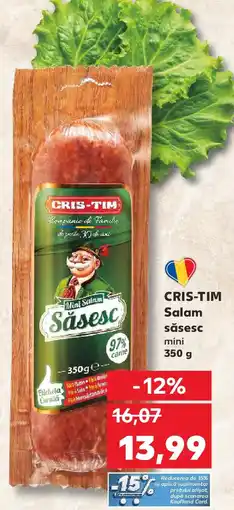 Kaufland CRIS-TIM Salam săsesc mini Ofertă
