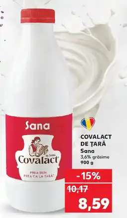 Kaufland COVALACT DE ŢARĂ Sana 3,6% grăsime Ofertă