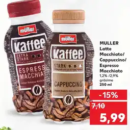 Kaufland MULLER Latte Macchiato/ Cappuccino/ Espresso Macchiato Ofertă
