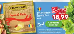 Kaufland SOLOMONESCU Caşcaval Rucăr 40% grăsime Ofertă