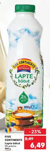 Kaufland FIVE CONTINENTS Lapte bătut Ofertă