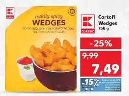 Kaufland Cartofi Wedges Ofertă