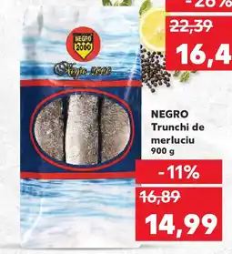 Kaufland NEGRO Trunchi de merluciu Ofertă