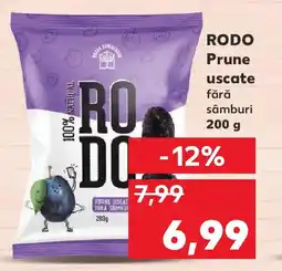 Kaufland RODO Prune uscate fără sâmburi Ofertă