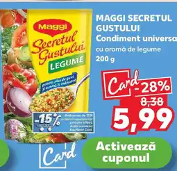 Kaufland MAGGI SECRETUL GUSTULUI Condiment universal cu aromă de legume Ofertă