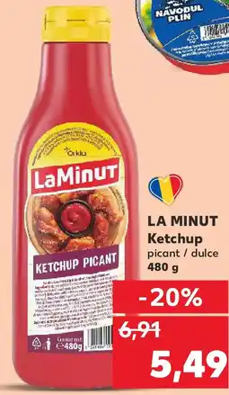 Kaufland LA MINUT Ketchup picant / dulce Ofertă