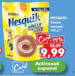 Kaufland NESQUIK Cacao instant Ofertă