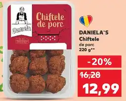 Kaufland DANIELA'S Chiftele de porc Ofertă