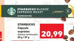 Kaufland STARBUCKS Capsule espresso Ofertă