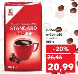 Kaufland Cafea măcinată standard Ofertă