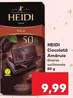 Kaufland HEIDI Ciocolată Amăruie Ofertă
