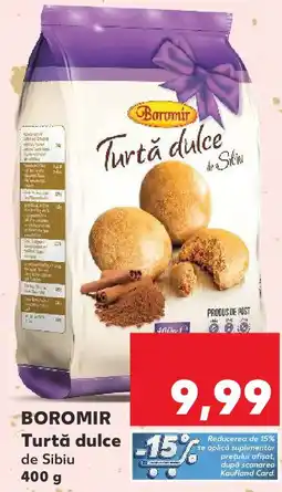 Kaufland BOROMIR Turtă dulce de Sibiu Ofertă
