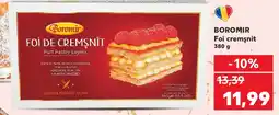 Kaufland BOROMIR Foi cremşnit Ofertă