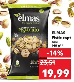 Kaufland ELMAS Fistic copt sare Ofertă