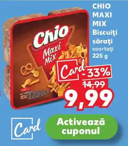 Kaufland CHIO MAXI MIX Biscuiţi săraţi asortaţi Ofertă