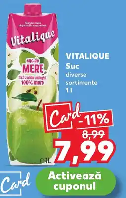 Kaufland VITALIQUE Suc Ofertă