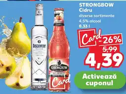 Kaufland STRONGBOW Cidru Ofertă