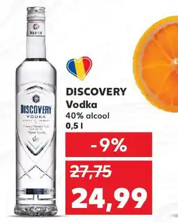 Kaufland DISCOVERY Vodka 40% alcool Ofertă