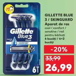 Kaufland GILLETTE BLUE 3/SKINGUARD Aparat de ras Ofertă