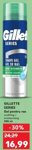 Kaufland GILLETTE SERIES Gel pentru ras soothing / moisturizing Ofertă