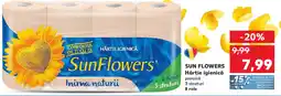 Kaufland SUN FLOWERS Hârtie igienică piersică 3 straturi Ofertă